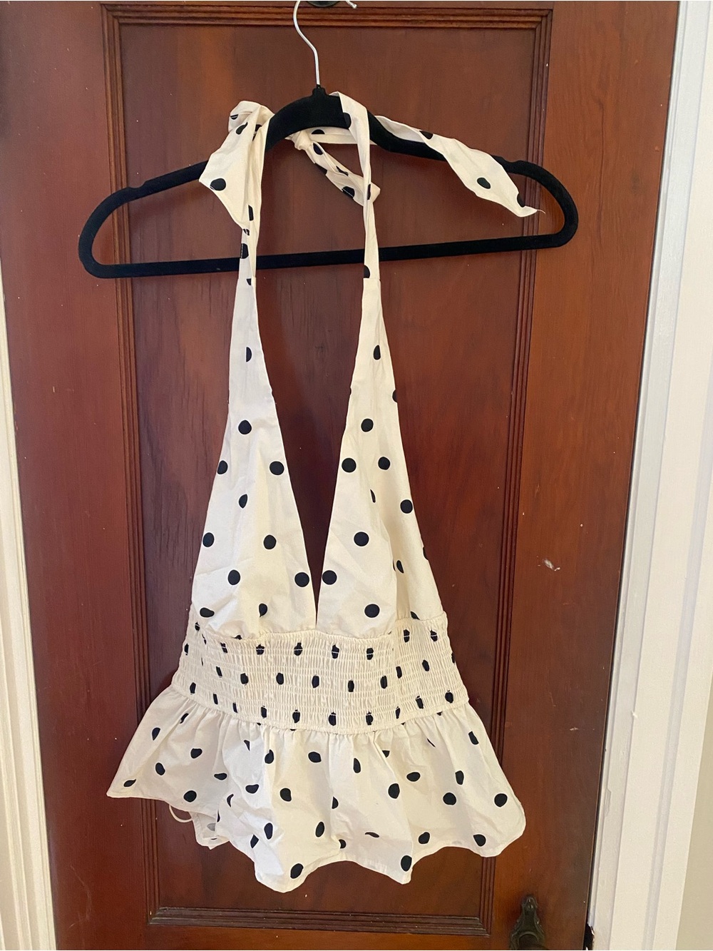 Polka Dot Halter top